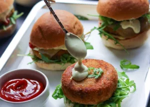 Paneer-Tikki-Burger