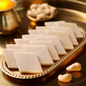 Indian Sweets Kaju Katli